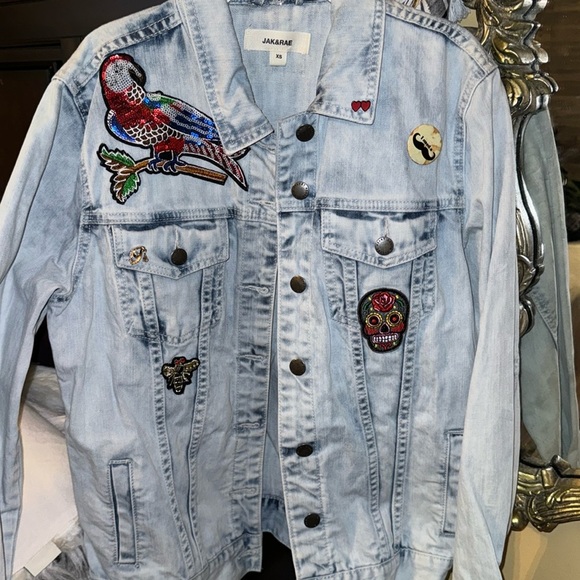 Jak & RaE Jackets & Blazers - COPY - ONLY WORN ONCE VINTAGE JEAN JACKET